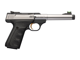 Browning® - 051616490 - Buck Mark Camper SR 22 LR 5.90" Semi Auto 10+1 Black/Stainless Pistol