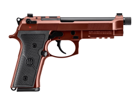 Beretta® - JS92M9A4GCLA10 - M9A4 Overlanding 9mm Luger 5.10" DA/SA 10+1 Clay Cerakote/Black Pistol