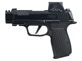 SIG SAUER® - 365AXG380COMPLUXERXSL - P365 AXG Luxe w/Optic 380 ACP 3.10" Semi Auto 12+1 Black Pearlescent/Black Pistol