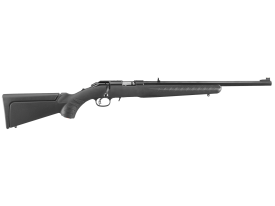 Ruger - 8323 - American Rimfire Compact 22 WMR 18 Bolt Action 9+1 Black Rifle