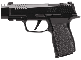 Sig Sauer® - 365AXG-380-COMP-LUXE - P365 AXG LUXE 380 ACP 12+1 3.1" Semi-Auto Pearlescent Black Pistol