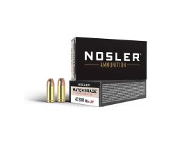 51212 Nosler Match Grade Handgun 40 S&W 180 Grain JHP
