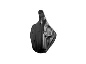 420016BK-L Blackhawk 3 Slot Leather Pancake Springfield XD Comp Holster, Left Handed