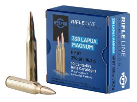 PP338H PPU Rifle Line 338 Lapua 250 Grain Boat-Tail HP