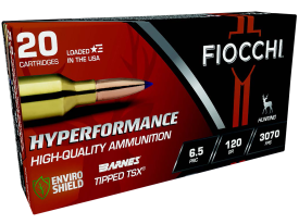 Fiocchi Hyperformance 6.5 PRC 120 Gr Barnes Tipped TSX Ammo