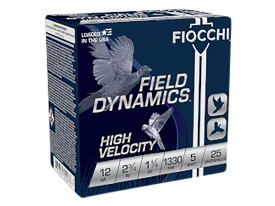 Fiocchi 12 Gauge 2.75 1-1/4 oz 5 Shot 1330 fps Ammo