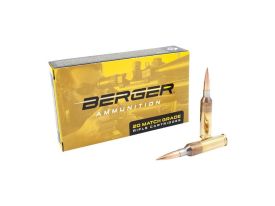 Berger Bullets Match Grade 6mm Creedmoor 105 Grain Hybrid Target Ammunition
