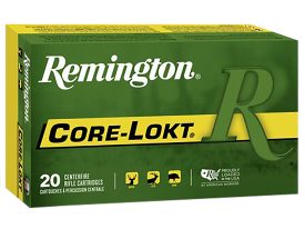 Remington Core-lokt 338 Win Mag 225 Gr Pointed Soft Point Core Lokt Ammo