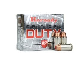 Hornady Critical Duty .45 ACP +P Subsonic 220 Gr FlexLock (Box)
