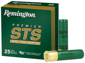 Remington 28 Gauge 2.75 3/4 oz 8 Shot 1200 fps Ammo