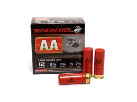 Winchester AA 12 Gauge 2-3/4" 1-1/8 Oz No.7.5 Shot Light Target Load (Box)