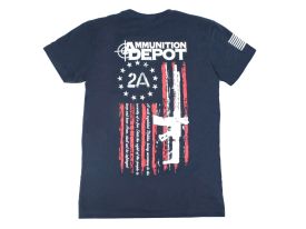 Ammunition Depot 2A Flag T-Shirt X-Large