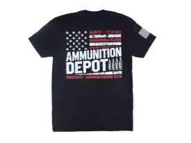 Ammunition Depot Bullet-Flag T-Shirt (3X-Large)