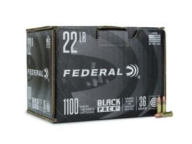 Federal Black Pack .22 LR 36 Gr CP-HP Ammo (Box)
