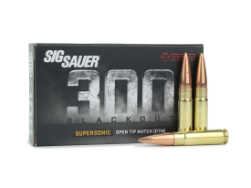 Sig Sauer Match 300 Blackout 125 Gr Supersonic OTM (Box)