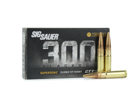 Sig Sauer Target 300 Blackout 125 Gr Supersonic CTT (Box)