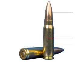 STV Technology 7.62x39mm 124gr Full Metal Jacket Ammunition