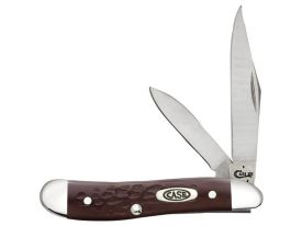 Case Peanut 2-Blade Pocket Knife Brown