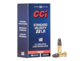 CCI 22LR 40 GRAIN LRN STANDARD VELOCITY AMMO
