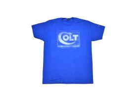 Colt Firearms Ridgeway T-Shirt, Blue (XXL)