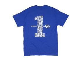 Colt Firearms Sheridan T-Shirt, Blue (M)
