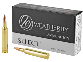 Weatherby Select 270 Wthby Mag 130 Gr Hornady Interlock Ammo