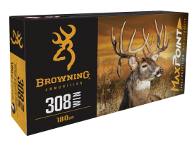 Browning Ammo  Max Point 308 Winchester 168 Gr Max Point Ammo