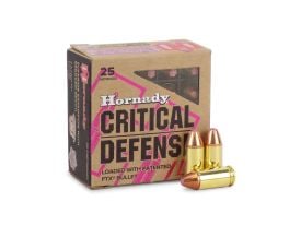 Hornady Critical Defense Lite 9mm Luger 100 Grain FTX