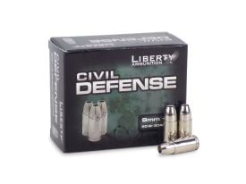 Liberty Civil Defense 9mm 50 Grain +P Lead-Free HP | 9mm Ammo For Sale - Ammunition Depot