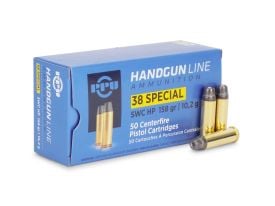 PPH38SH-BOX Prvi PPU 38 Special 158 Grain Semi Wadcutter HP