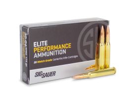 E3006M2-20-BOX Sig Sauer Elite Match 30-06 Springfield 175 Grain OTM (Box)