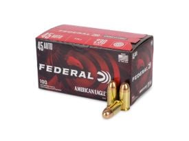 Federal American Eagle 45 ACP .230 Grain FMJ AE45A100 Ammo Buy