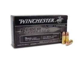 Winchester, subsonic ammo, suppressed ammo, suppressed 9mm for sale, 9mm luger ammo for sale, fmj for sale, Ammunition Depot