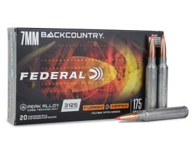 Federal Fusion Tipped 7mm Backcountry 175 Gr (Box)