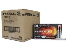 Federal Fusion Tipped 7mm Backcountry 175 Gr (Case)
