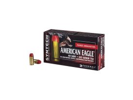 Federal American Eagle Syntech 40 S&W  Subsonic 165 Grain TSJ (Box)
