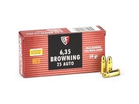 Fiocchi .25 ACP 50 Grain FMJ (Box)