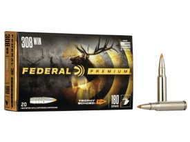 Federal Premium 308 Winchester 180 Grain Trophy Bonded P308TT1 Ammo Buy
