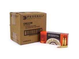 Federal Gold Medal 223 Remington 69 Grain SMK BTHP (Case)