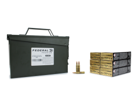 Federal Gold Medal 223 Rem 69 Grain SMK BTHP 160 Rounds In Ammo Can