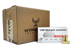 Hyperion Munitions Veteran Ammo .44 Magnum 240 Gr FMJ (Case)