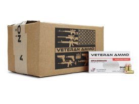Hyperion Munitions Veteran Ammo 9mm 124 Gr FMJ (Case)