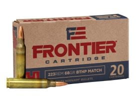Hornady Frontier Military Grade .223 Rem 68 Gr BTHP (Case)