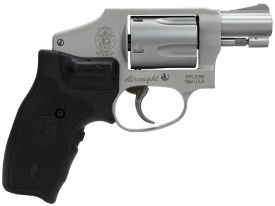 Smith & Wesson 642 Airweight 38 Special Black Crimson Trace Lasergrip Stainless