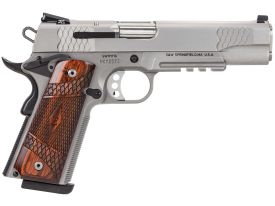 Smith & Wesson 1911 E Series w/Rail 45 ACP 8+1 Laminate Wood/Stainless