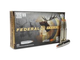 Federal Premium 308 Winchester 165 Grain Trophy Bonded P308TT2 Ammo Buy