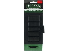 Uncle Mike's Shotgun Shell Holder - Kodra Black, 5 Shell