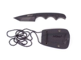Master USA Tactical Fixed Blade Neck/Boot Knife (Stonewash Finish)