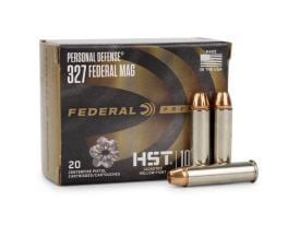 Federal Premium 327 Federal Mag 104 Gr Jacket Hollow Point Ammo