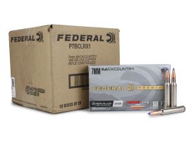 Federal Premium 7mm Backcountry 168 Gr Barnes LRX (Case)